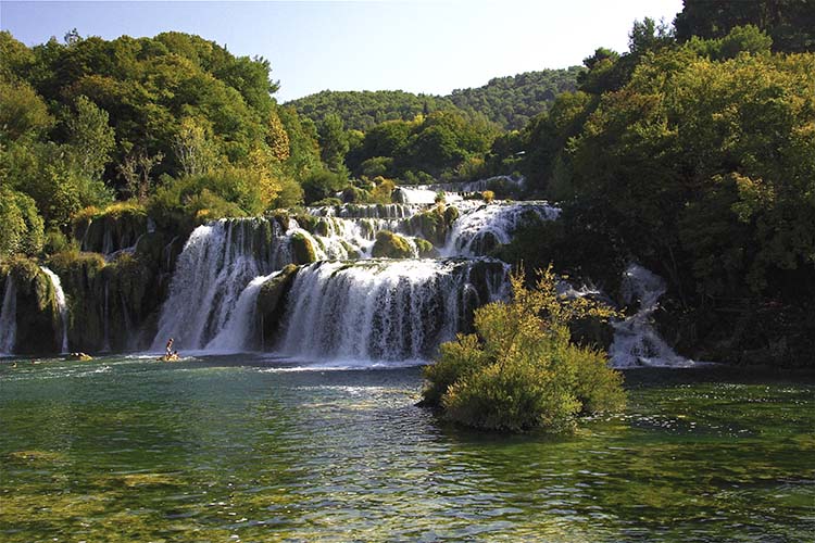 Cataratas del Parque Nacional Krka