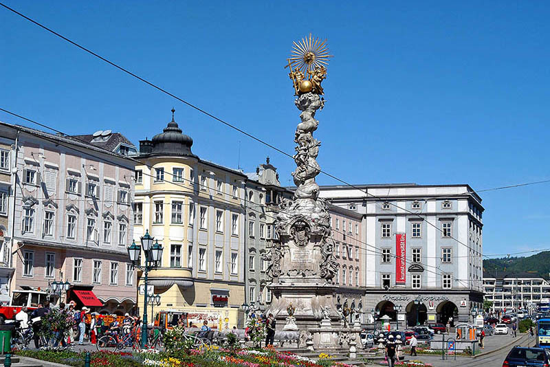Ruta del Danubio: Plaza de Linz