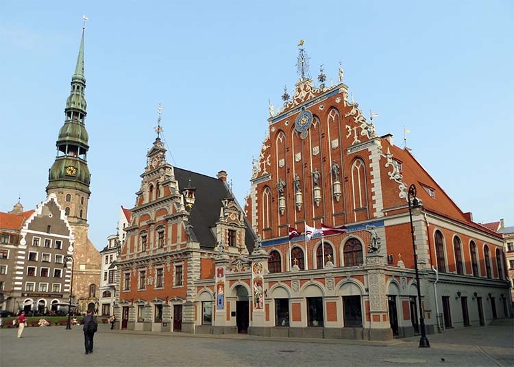 Riga, Estonia. Cicloturismo